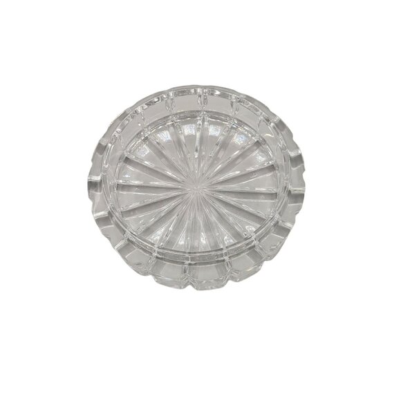 Vintage Mikasa Crystal Nut Dish Candy Bowl Catchall 5" - Picture 4 of 7